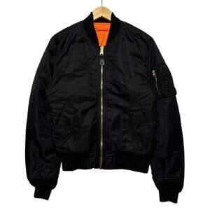 Alpha Industries Black Bomber Jacket